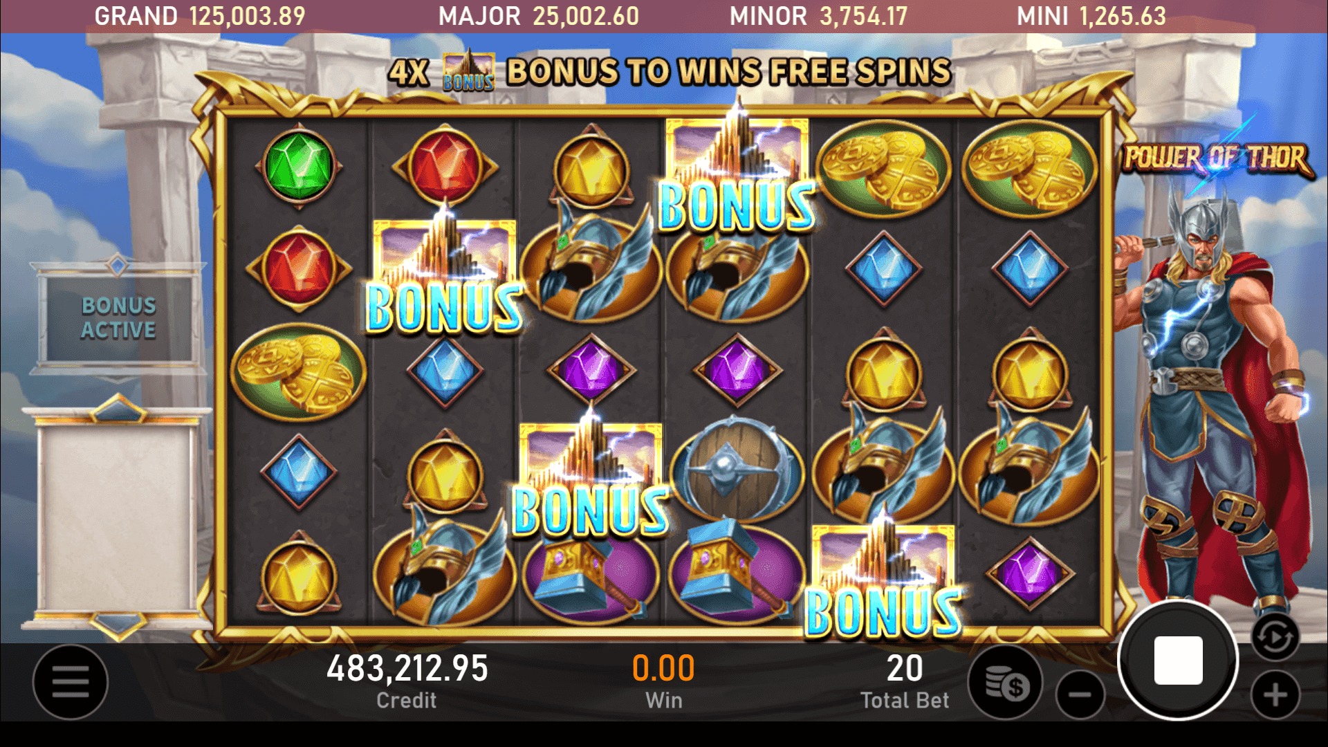 A special gameplay slot machine game