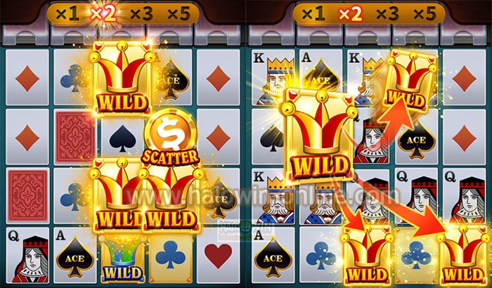 Mix playing with slot game